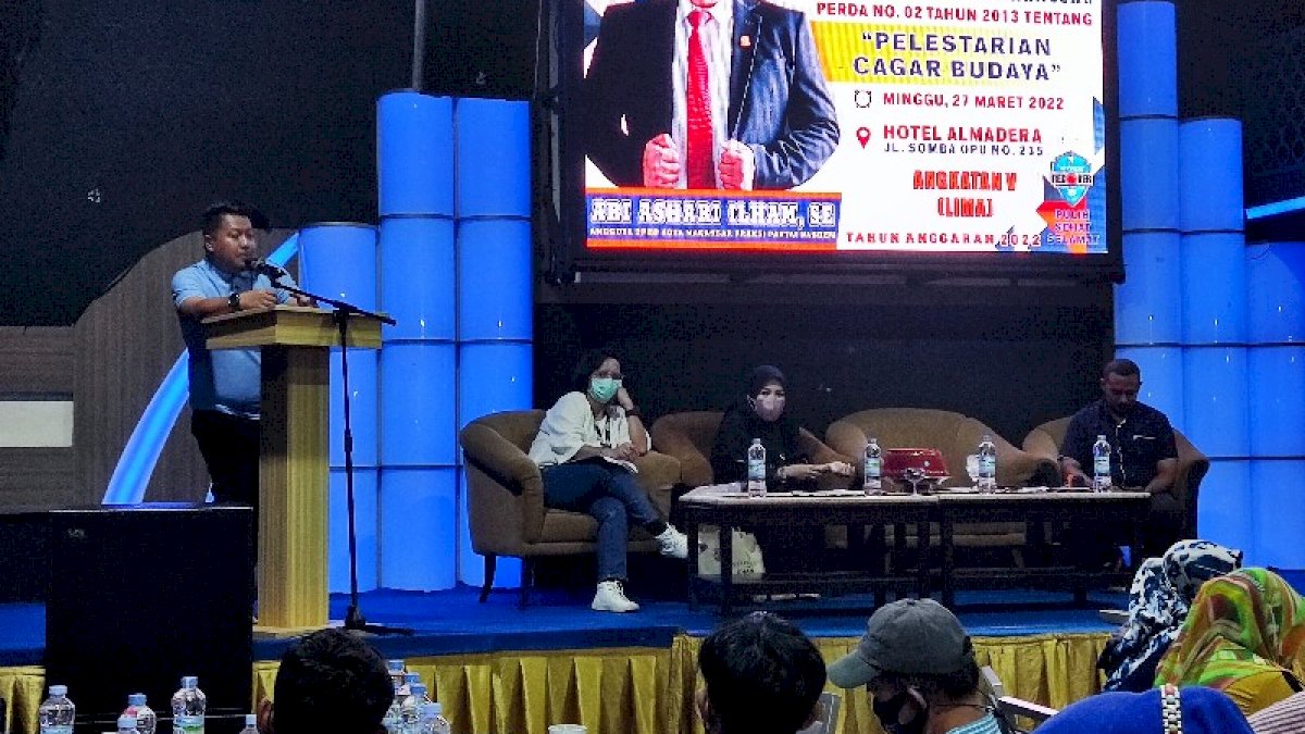 Ketua Fraksi NasDem DPRD Makassar Minta Warga Ikut Serta Menjaga Cagar Budaya