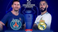 Link Live Streaming Real Madrid vs PSG