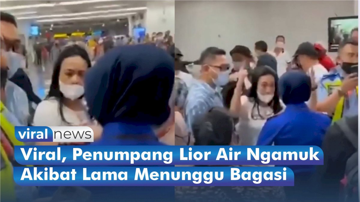 VIDEO: Viral, Penumpang Lior Air Ngamuk Akibat Lama Menunggu Bagasi