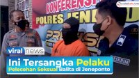 VIDEO: Polisi Ungkap dan Tetapkan Tersangka Pelaku Pelecehan Seksual Balita di Jeneponto