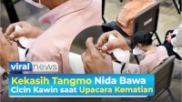 VIDEO: Bikin Sedih, Kekasih Tangmo Nida Bawa Cicin Kawin saat Upacara Kematian