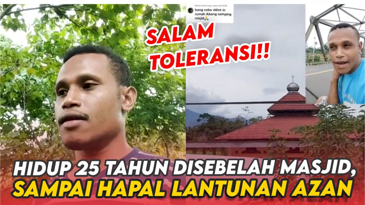 VIDEO: Hidup 25 Tahun Disebelah Masjid, Sampai Hapal Lantunan Azan