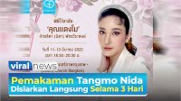 VIDEO: Pemakaman Artis Tangmo Nida Akan Disiarkan Langsung Selama 3 Hari