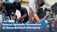 VIDEO: Pencuri Spesialis Perumahan di Gowa Berhasil Ditangkap, Sejumlah Barang Bukti Diamankan