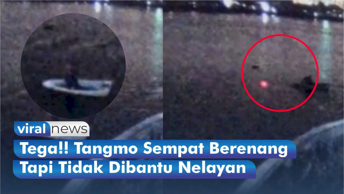 VIDEO: Tega, Terekam CCTV Tangmo Nida Sempat Berenang Tapi Tidak Dibantu Nelayan