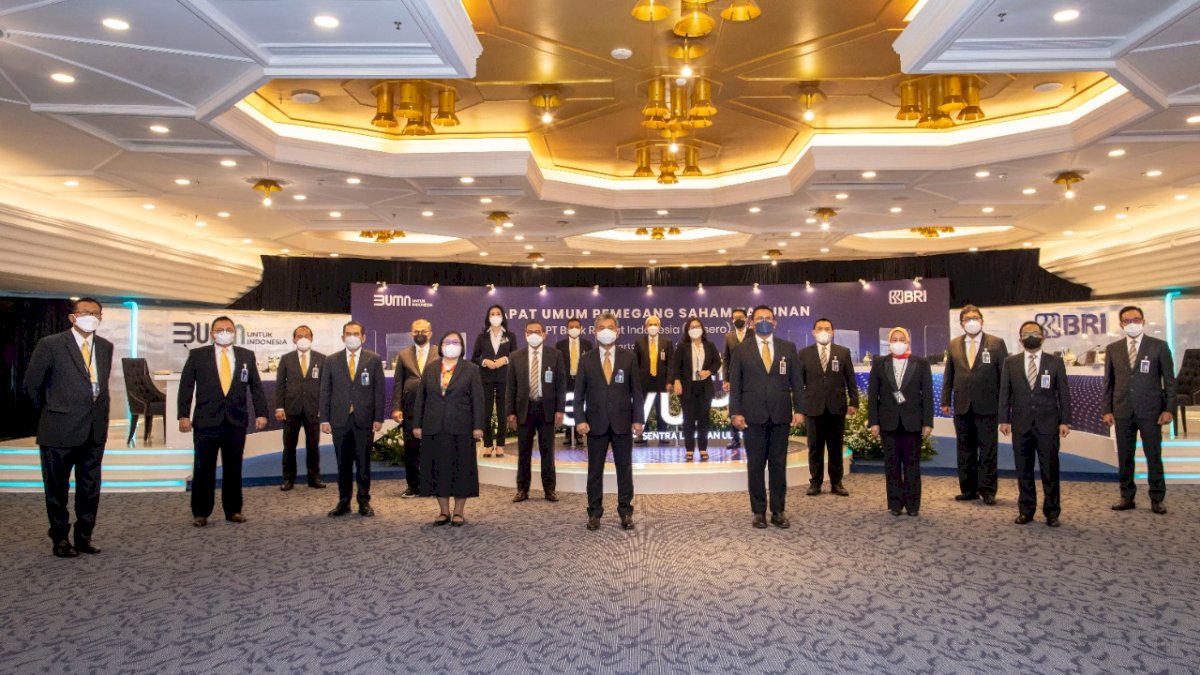 BRI Gelar RUPS Tahunan, Bagi Deviden Hingga Rp26,4 Triliun