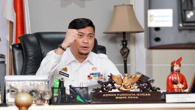 Bupati Gowa, Adnan Purichta Ichsan (dok. Pemkab Gowa)