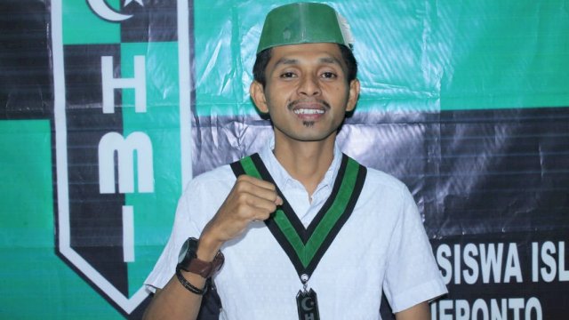 Ketua HMI Cabang Jeneponto, Amrullah Serang (Int)