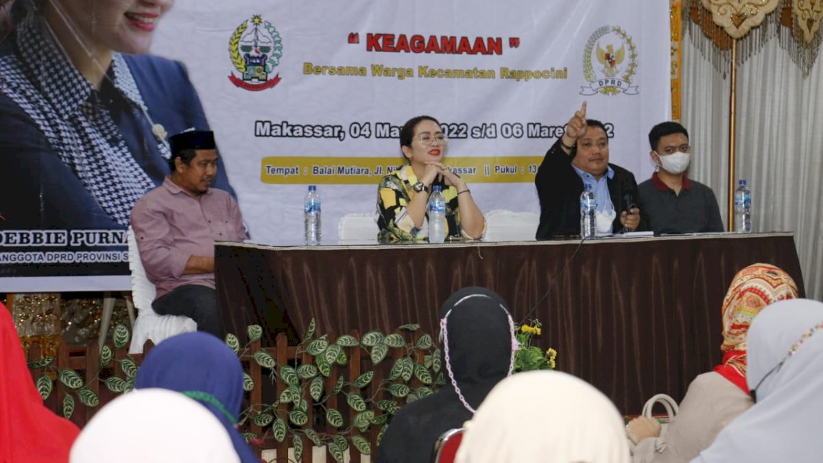 Debbie Rusdin Pesan Jaga Keberagaman dan Toleransi Sesama