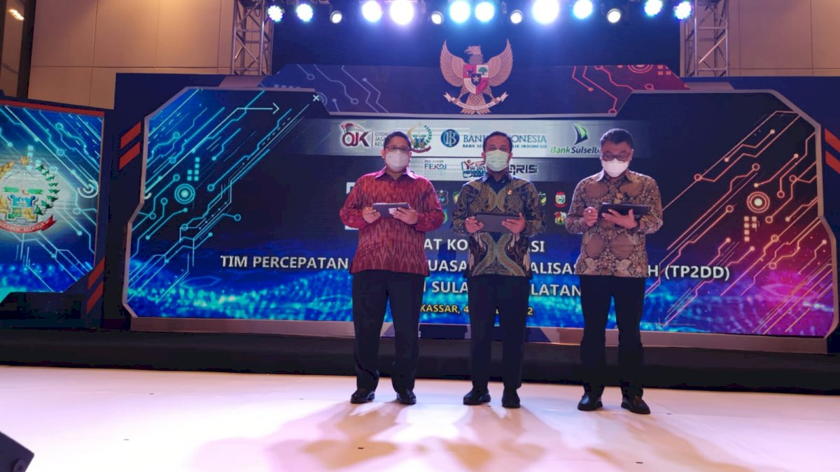 BI Sulsel Bersama Bank Sulselbar dan Pemprov Sulsel Siap Implementasi Elektronifikasi Transaksi Keuangan Daerah