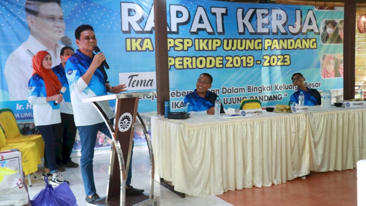 Dinakhodai Suardi Saleh, IKA PPSP IKIP Ujung Pandang Raker di Dutungan Barru