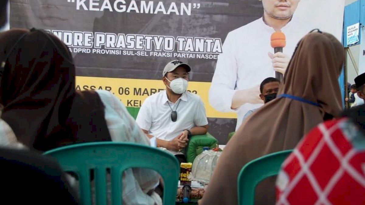 Andre Prasetyo Tanta Temui Konstituennya Lewat Sosialisasi Nilai Kebangsaan