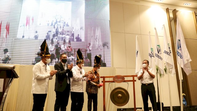 Wali Kota Makassar, Moh Ramdhan Pomanto, (Danny Pomanto) menghadiri acara Musyawarah Provinsi ke XIII Ikatan Nasional Konsultan Indonesia (INKINDO) Sulawesi Selatan Tahun 2022 di Hotel Claro Makassar, (Ist) 
