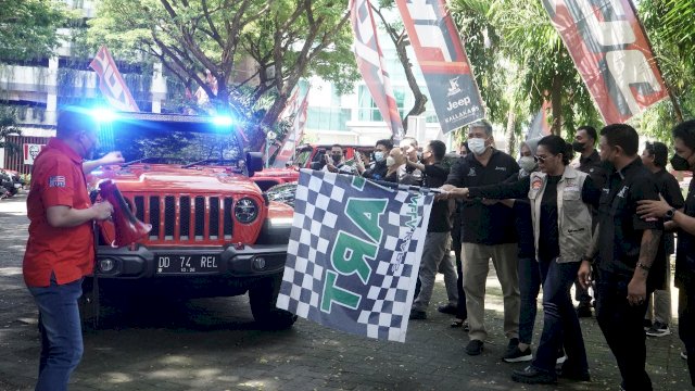 Peserta JK Owners Celebes yang akan touring ke Mandalika (dok. Kalla)