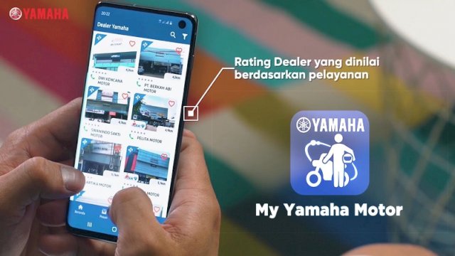 Aplikasi My Yamaha Motor, kemudahan dalam merawat motor Yamaha konsumen (ist)