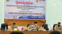 Bupati Pinrang Launching Kompetisi Inovasi Pelayanan Publik