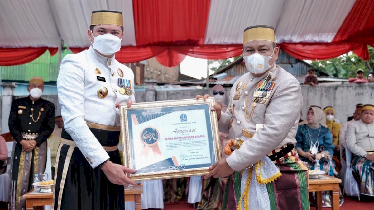 Sambut Bupati Fahsar di Makam Arung Palakka, Bupati Adnan: Gowa dan Bone Bersaudara