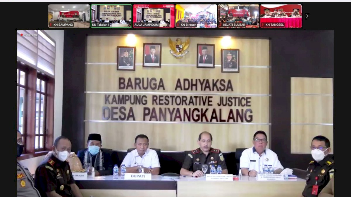 Rumah Restorative Justice Hadir di Sulsel, Andi Sudirman: Mari Ciptakan Keharmonisan