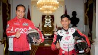 Pembalap Astra Honda, Veda Ega Bertemu Presiden RI dan Ikuti Parade MotoGP Mandalika 2022