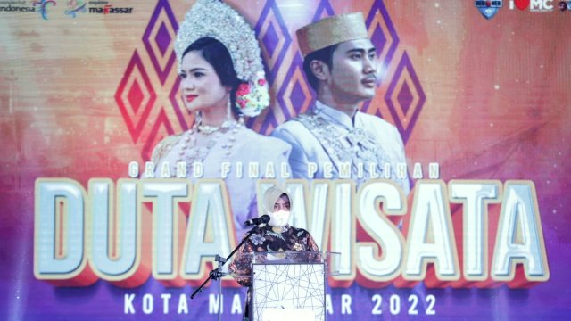 Ketua TP PKK Makassar menghadiri kegiatan Grand Final Duta Wisata Makassar, (Ist) 