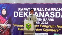 Buka Rakerda Dekranasda, Bupati Barru Sebut Bekerjalah Dengan Hati