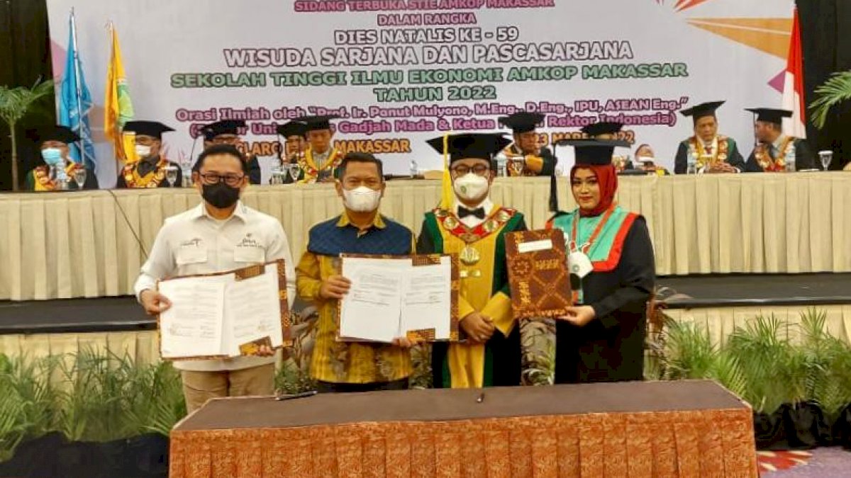 BNI Wilayah 07 Gandeng STIE AMKOP Makassar Terkait Perluasan Pemanfaatan Produk Dan Jasa Perbankan di Mahasiswa