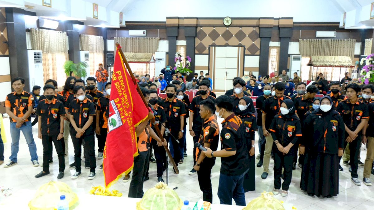 Pengurus SAPMA PP Jeneponto Resmi Dilantik, Ini Harapan Bupati Iksan