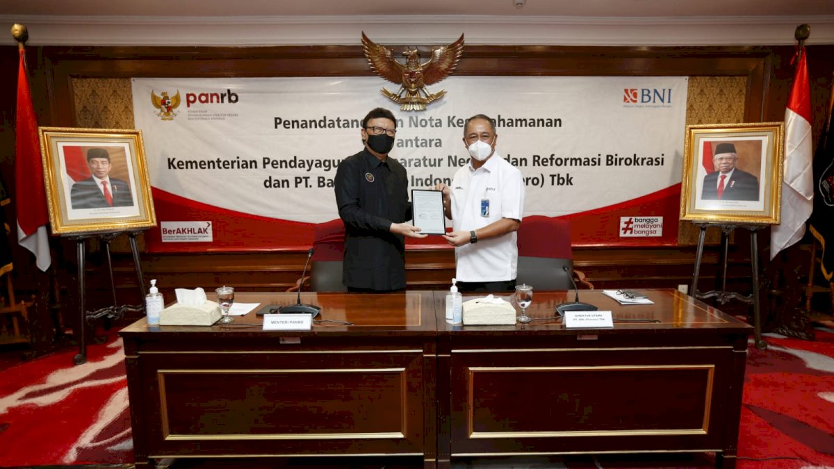Kemen PANRB Gandeng BNI Siapkan Digitalisasi Pengelolaan SDM Bagi ASN
