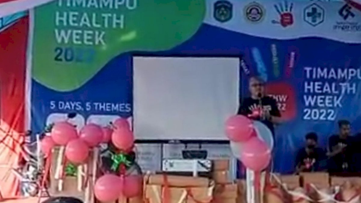Wakil Ketua DPRD Luwu Timur Apresiasi Kegiatan Timampu Health Week 2022