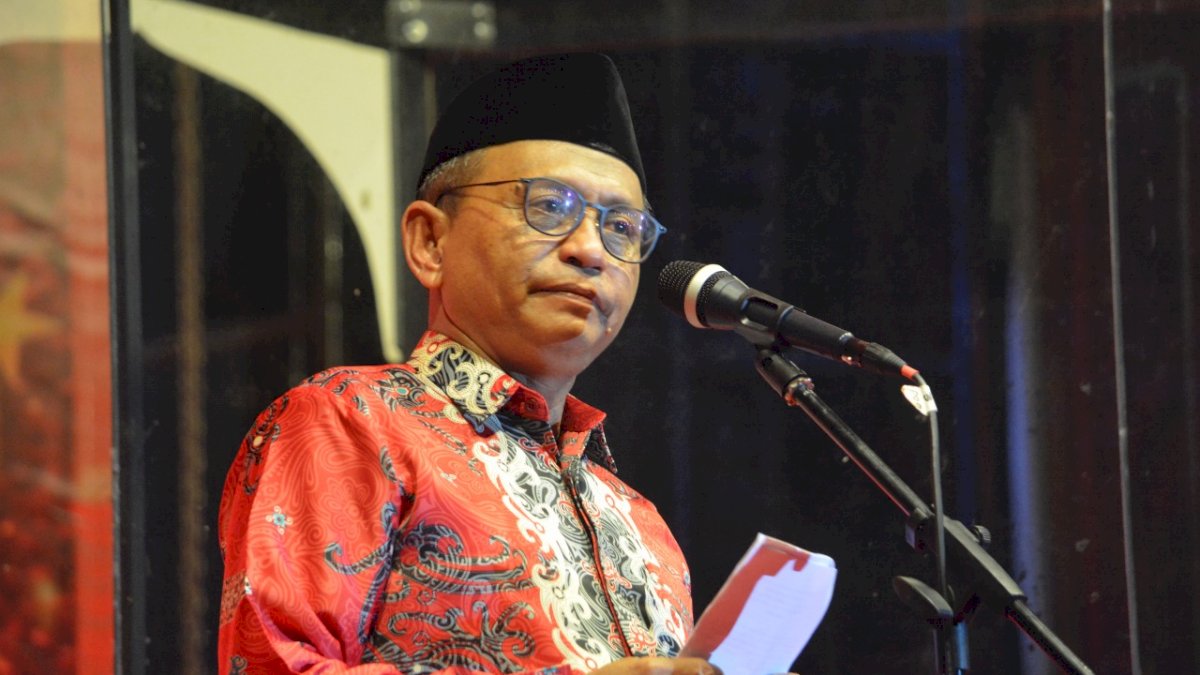 Wakil Ketua I DPRD Luwu Timur Menyampaikan Laporan Kegiatan MTQ ke–IX Kabupaten Luwu Timur