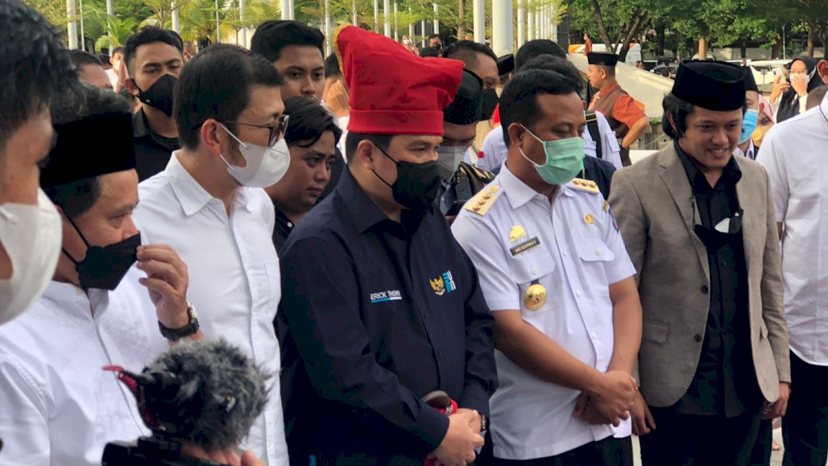 Puji Sosok Erick Thohir, Gubernur Sulsel: Tokoh Bugis Berkontribusi Besar
