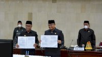 Paripurna DPRD Luwu Timur Pendapat Akhir Kepala Daerah Terhadap Ranperda Tahap III Propemperda 2021