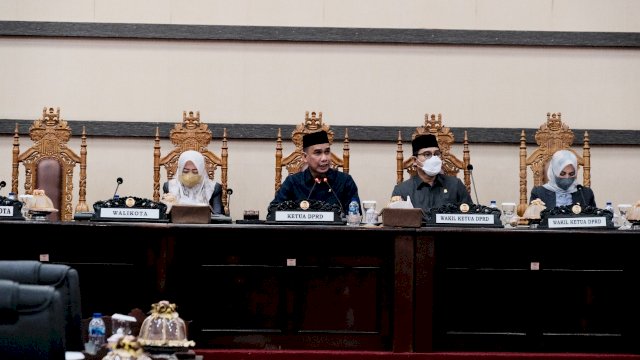 Rapat Paripurna DPRD Kota Makassar, (Ist) 