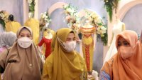 Ketua TP PKK Kecamatan Tallo Hadiri Pembukaan Expo Wedding 2022