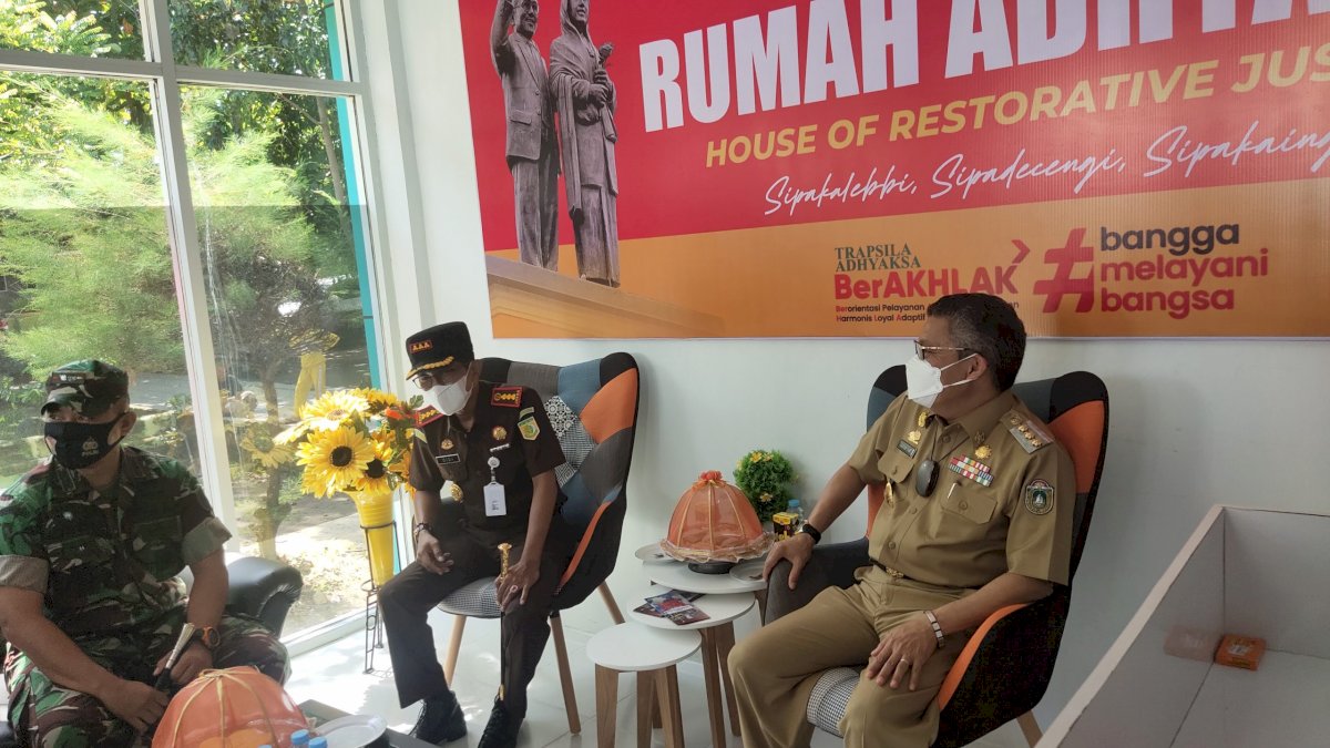 Taufan Pawe : Rumah Adhyaksa Jadi Role Model Penegakan Hukum Responsif