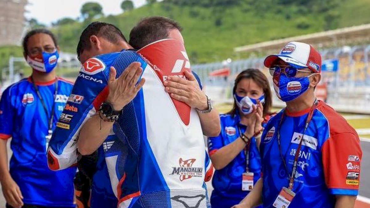 Rapsel Ali Mohon Dukungan Masyarakat Indonesia Pertamina Mandalika SAG Racing Bisa Berjaya