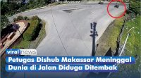 VIDEO: Detik-detik Petugas Dishub Makassar Meninggal Dunia di Jalan Diduga Ditembak OTK