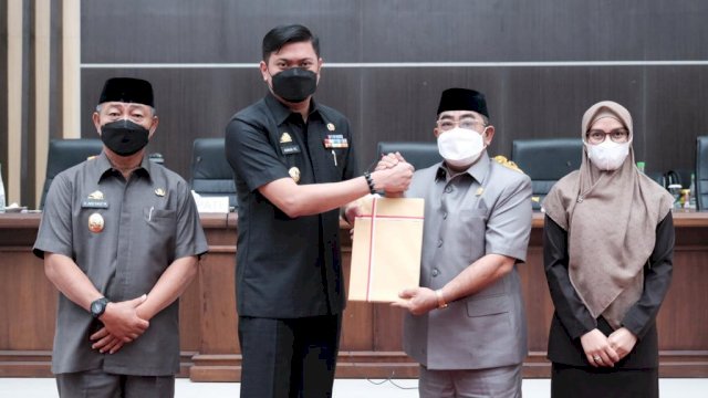 DPRD Kabupaten Gowa setujui Ranperda Perusahaan Umum Tirta Jeneberang (dok. Pemkab Gowa)
