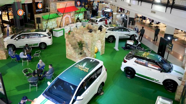 Public display Kalla Toyota di Mal Ratu Indah (MaRI) selama 10 hari mencatat 873 SPK (dok. Kalla Toyota)