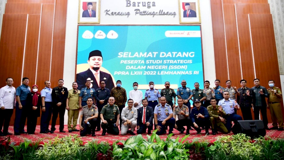 Sulsel Terpilih Lokasi SSDN Lemhanas 2022, Ini Harapan Gubernur Andalan