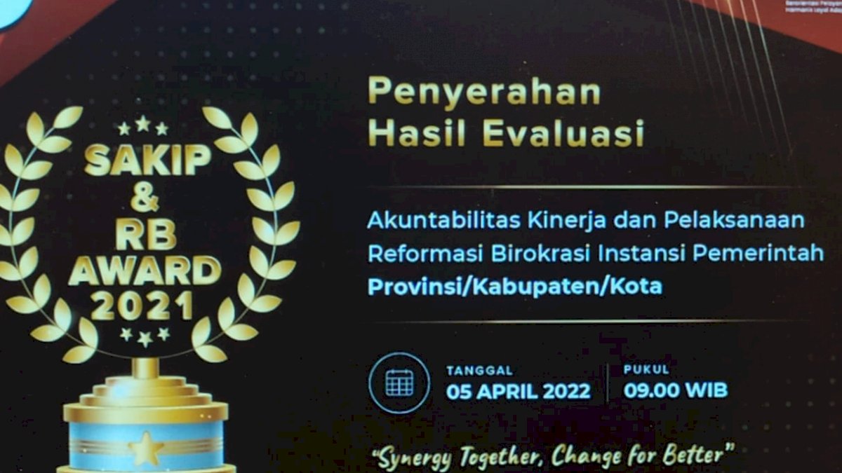 Dapat Penghargaan Predikat B, Pelaksanaan Reformasi Birokrasi Parepare Dinilai Baik