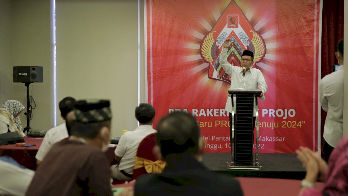 Hadiri Forum Pra Rakernas V DPD Projo Sulsel, Ini Pesan Danny Pomanto