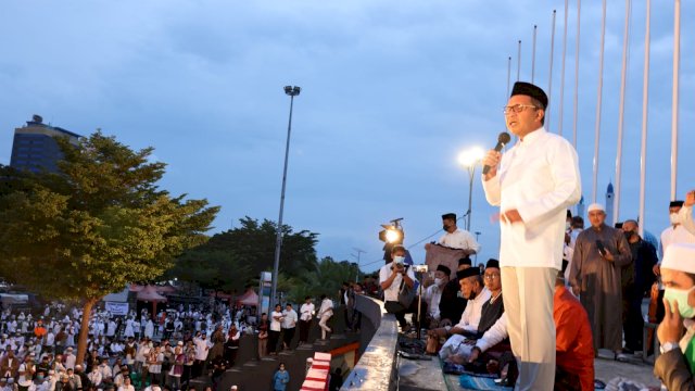 Sholat Subuh Berjamaah Pemkot Makassar (Ist) 