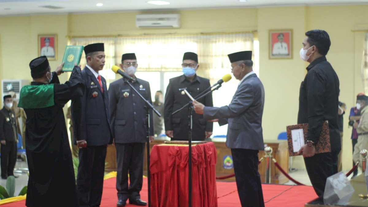 Kadis PU Resmi Dilantik Jadi Sekda Definitif Jeneponto, Ini Harapan Iksan
