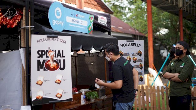 Gojek hadirkan promo Gopay cashback 40 persen di Pasar Ramadan Gedung Mulo (dok. Gojek)