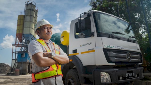 Penjualan mortar instan Kalla Beton melejit di awal tahun 2022 (dok. Kalla Beton)