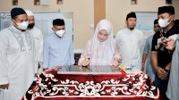 Wawali Fatmawati Rusdi Terobos Macet dengan Naik Motor untuk Resmikan Masjid Di Tamalanrea