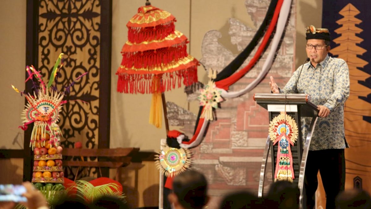 Hadiri Perayaan Nyepi, Wali Kota Makassar Minta Penguatan Ummat Dan Jagai Anakta’