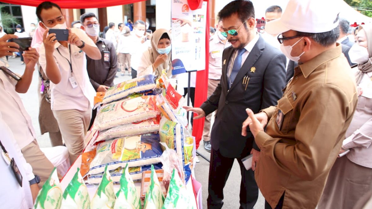 Jelang Lebaran, Mentan SYL Buka Pasar Tani dan Gelar Pangan Berkualitas