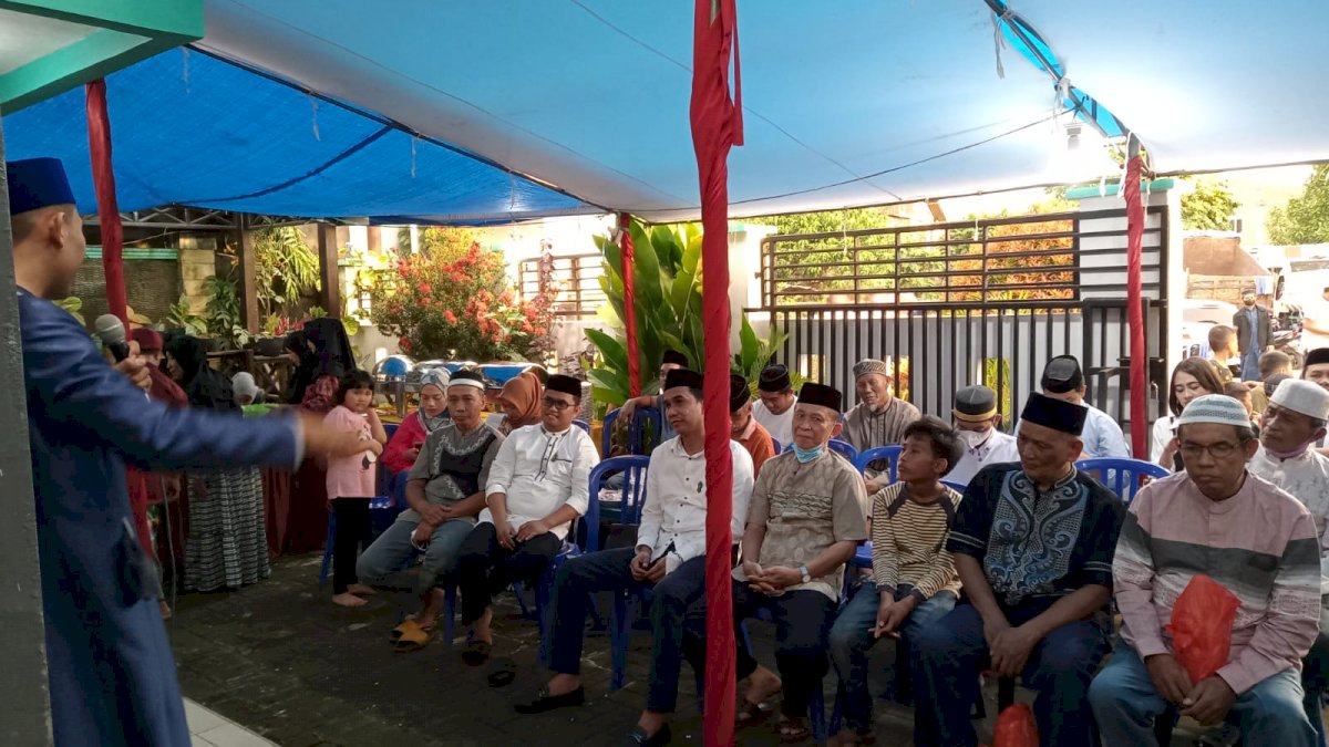 Rudianto Lallo Buka Bersama Warga Gowa di Kediaman Irfan Aghasar